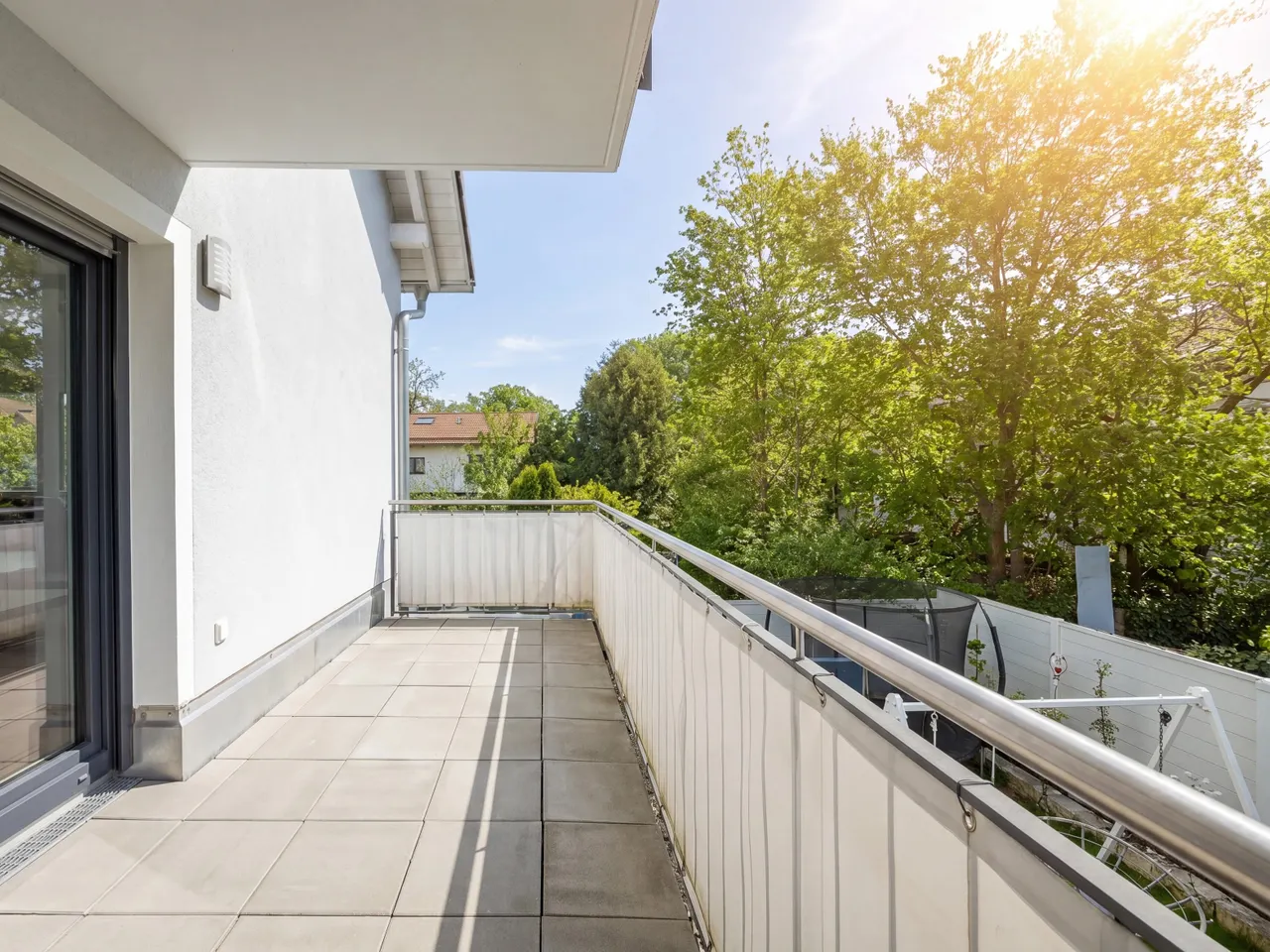 Großer Südostbalkon