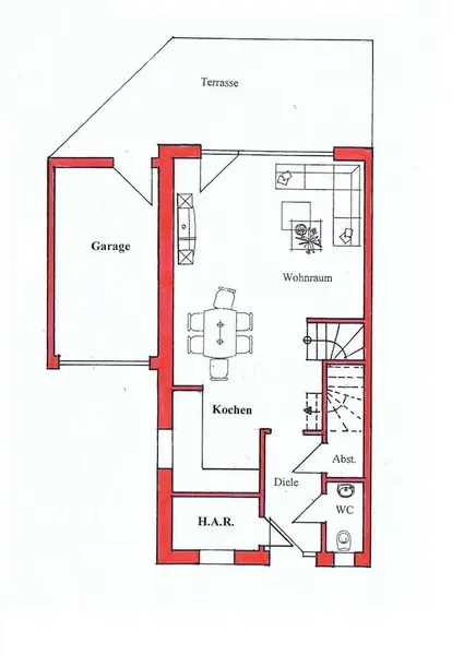 Grundriss Erdgeschoss