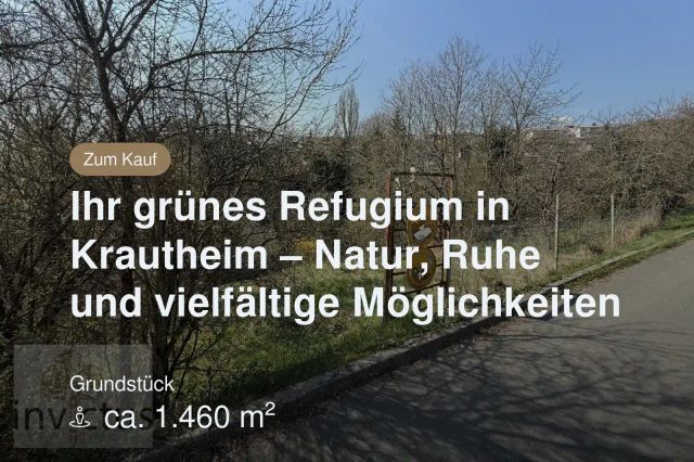 Neu im Angebot: Ihr grünes Refugium in Krautheim – Natur, Ruhe und vielfältige Möglichkeiten