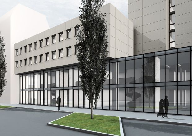 *Provisionsfrei* ca. 230 m² Repräsentative Büro-/Praxiseinheit mit Glasfassade zu vermieten
