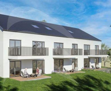 KFW-40 QNG: 2-Zimmer Neubauwohnung im Erdgeschoss mit Garten