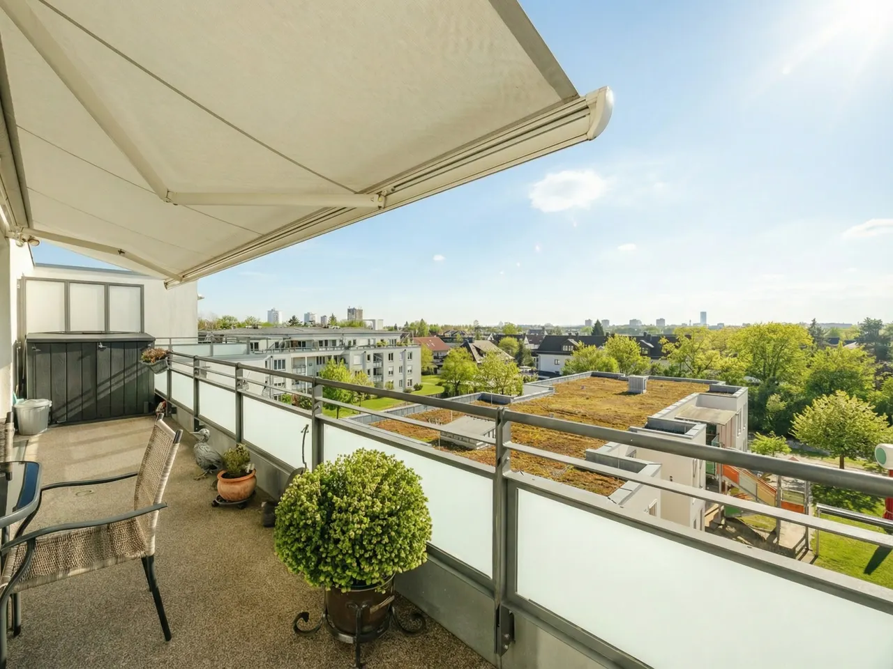 Terrasse in Südausrichtung