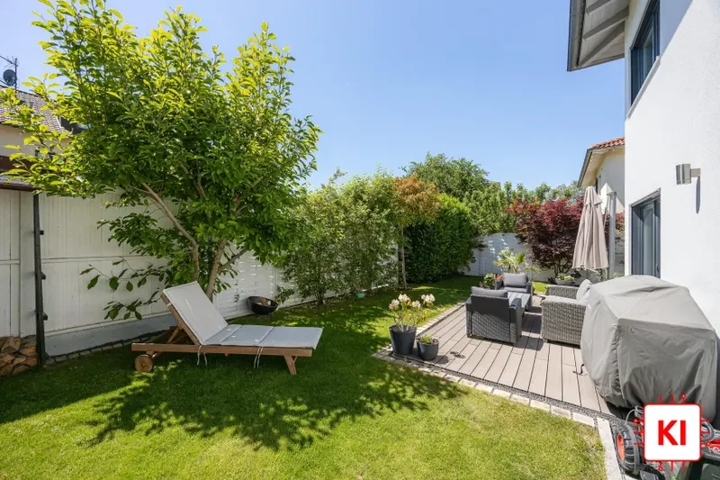 KI-generiert: Garten