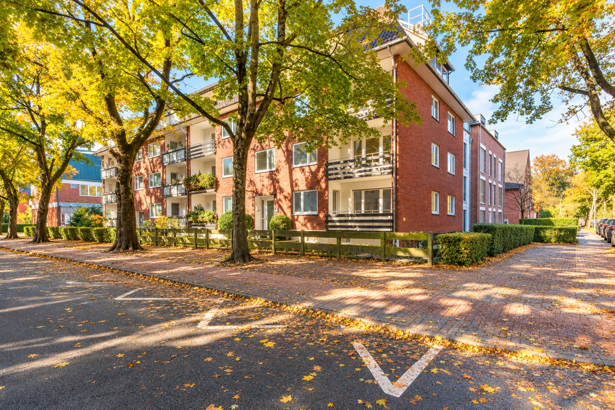 Das schön gelegene Wohnhaus