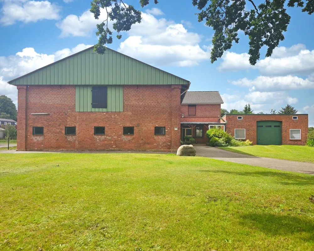 Blick auf den ehmaligen Stall