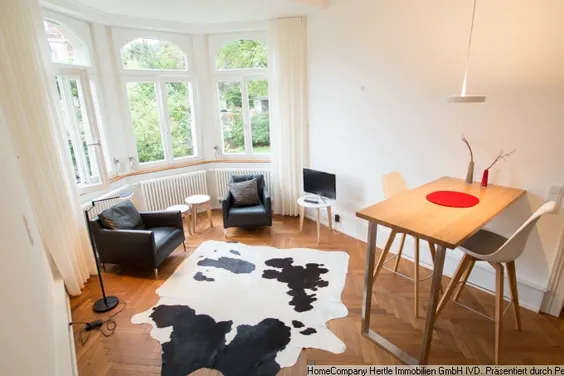 ***Modern und stilvoll möbliert mit Gartennutzung für 3-24 Monate in Freiburg Herdern