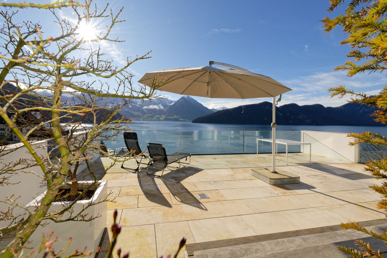 Privatsphäre mit ganztägiger Besonnung