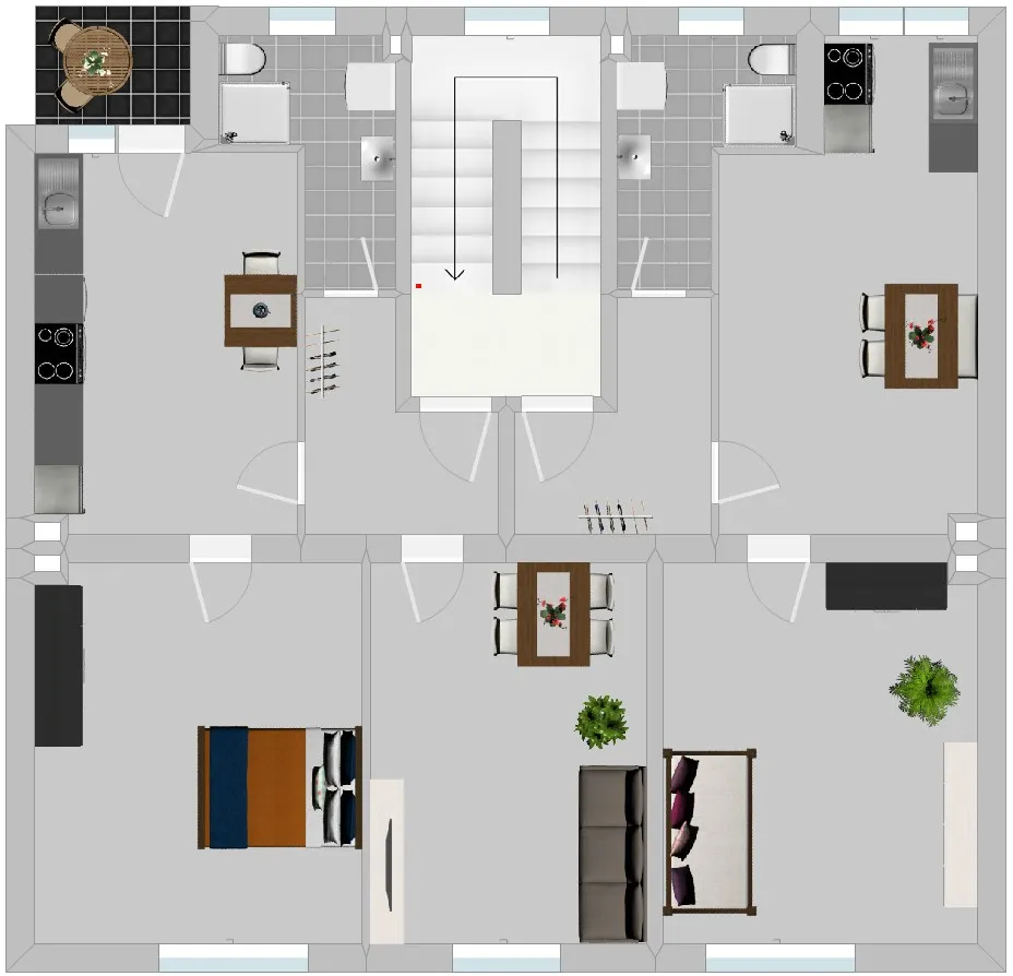 1. und 2. Obergeschoss