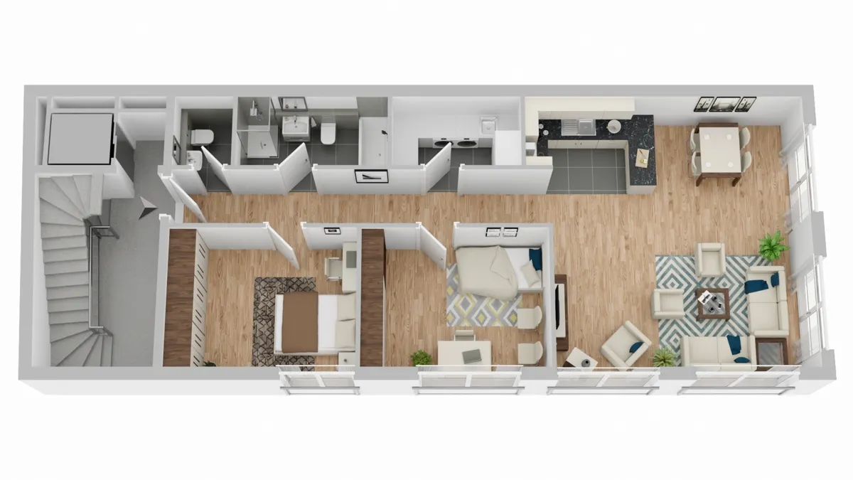 1.OG Wohnung