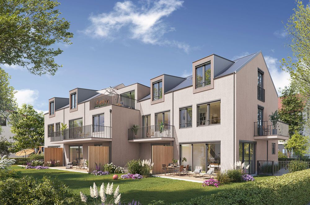 4 Wohnungen und zwei Häuser