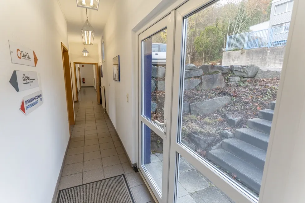 Rückansicht mit zweitem Zugang