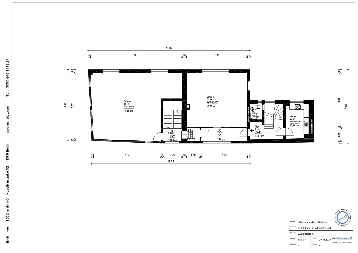 Grundriss 2. Obergeschoss