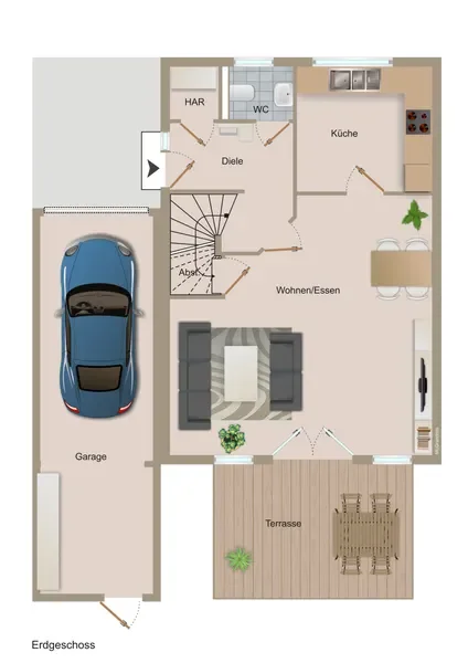 Grundriss EG
