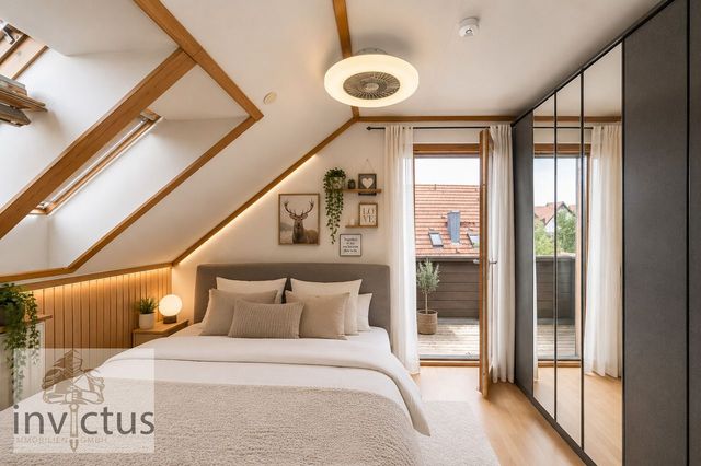 Digital Staging Schlafzimmer