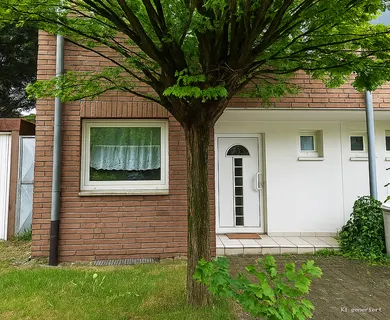 STRÜMP – solide Doppelhaushälfte mit Garage und Garten – viel Platz in kinderfreundlicher Lage