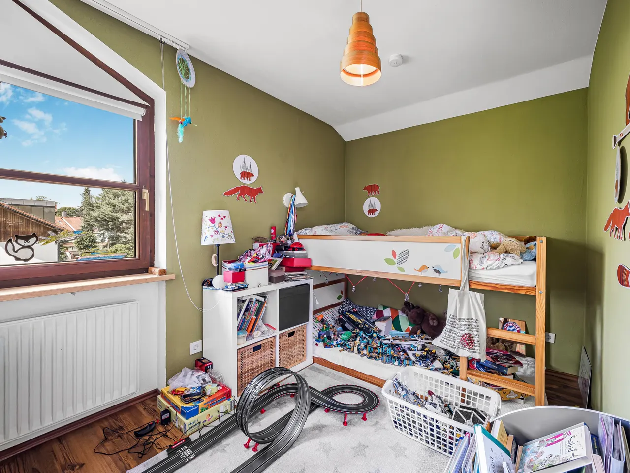 Kinderzimmer im Dachgeschoss
