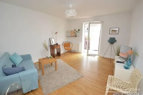 Nette 2.Zi.-Wohnung mit Südbalkon in Peterswerder