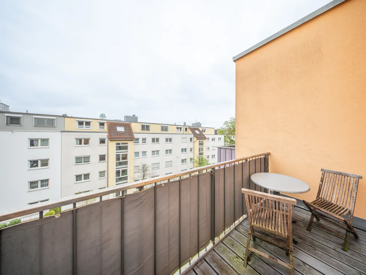 Balkon mit Südausrichtung