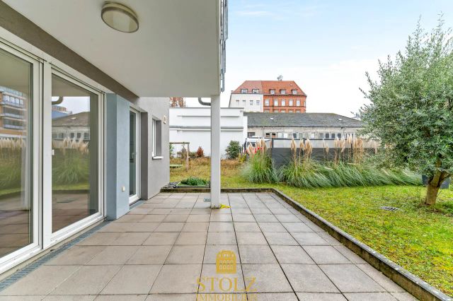 Terrasse und Garten