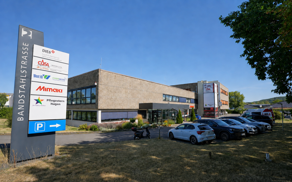 Moderne, klimatisierte Büroetage mit Aufzug, Lager in Hagen Lennetal! ca. 800 m² und Parkplätze