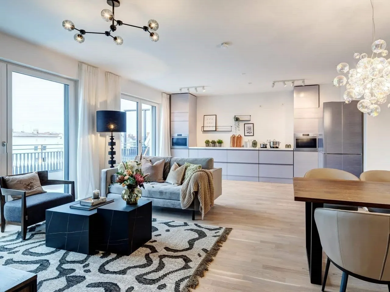 Beispiel Wohn- und Essbereich