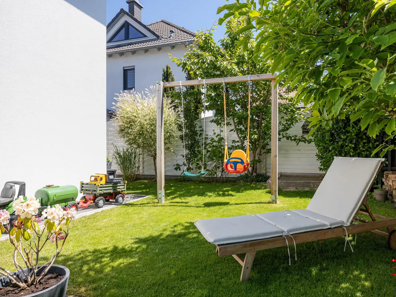 KI-generiert: Garten