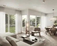 Es handelt sich um unverbindliche Illustrationen mit Sonderausstattungen. Die Bauausführung erfolgt durch das Bauunternehmen