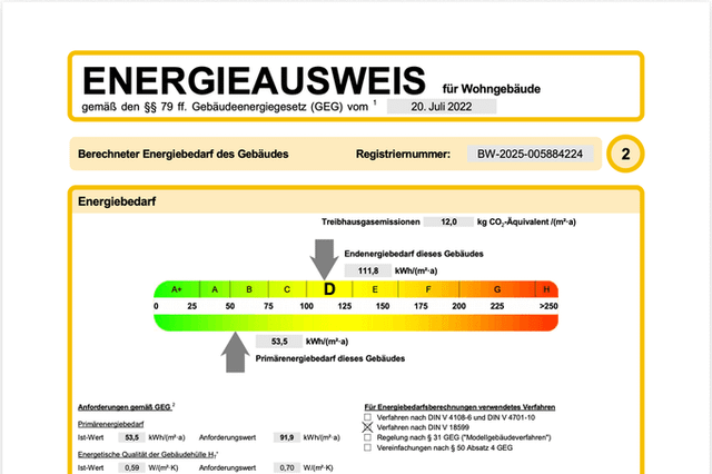 Energieausweis Maulbronn AB