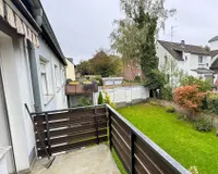Aussicht vom Balkon 