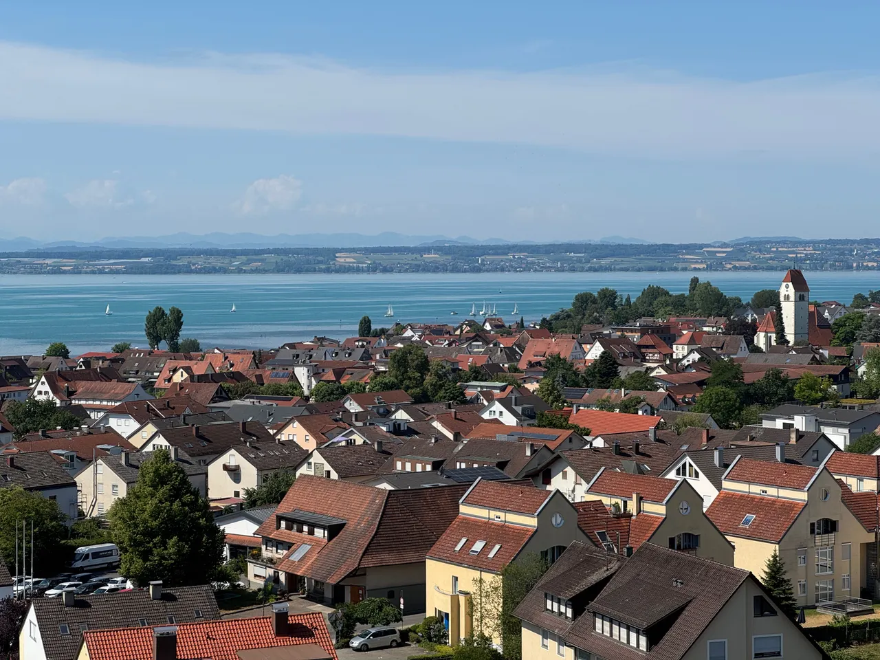 Ausblick auf Immenstaad