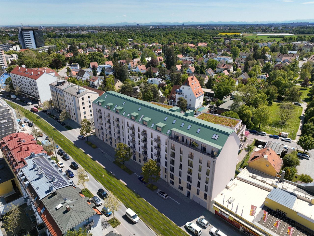 Visualisierte Vogelperspektive