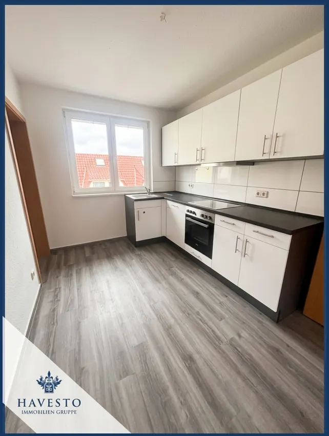 Lichtdurchflutete 2-Zimmer-Wohnung auf 64,80 m² mit Einbauküche und Balkon - Foto 3