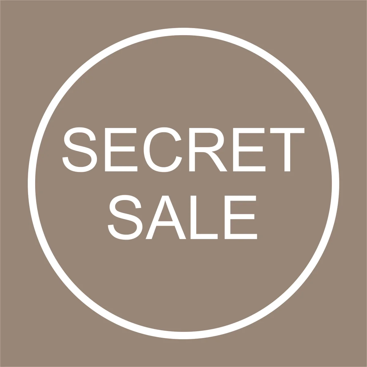 Secret Sale