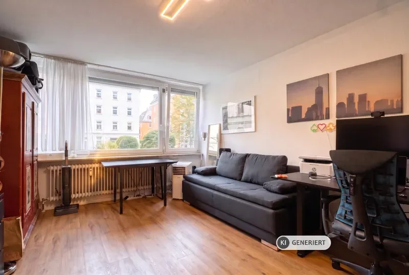 KI-Generiert: Wohnzimmer