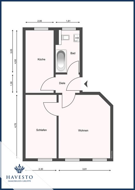 Moderne Traumwohnung mit Einbauküche, Badewanne & großen Fensterflächen – Sofort verfügbar - Photo 4