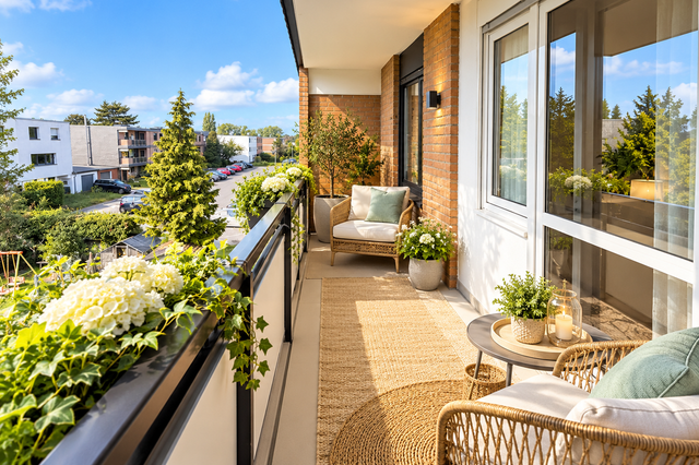 IMAGE - Balkon sm Wohnraum