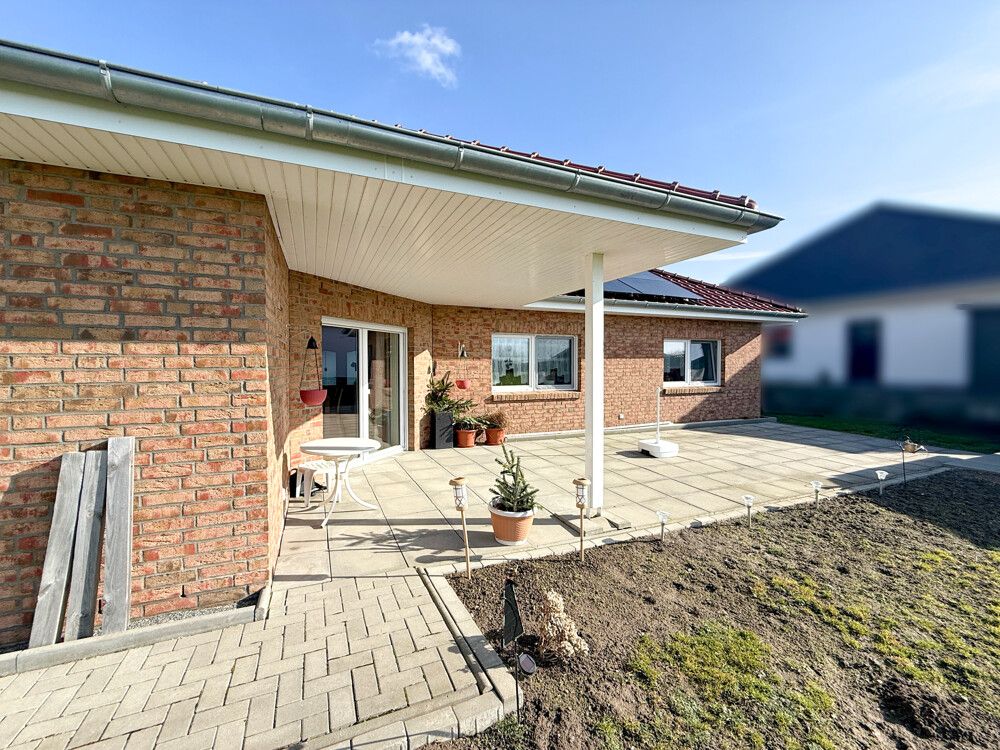 Blick auf die Terrasse