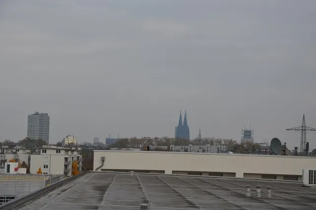 Aussicht von der Dachterrasse