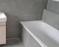 Badezimmerausschnitt