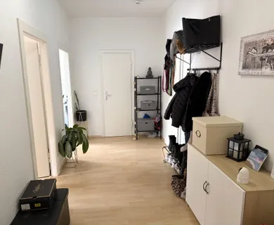 Düsseldorf-Rath! Gepflegte 2-Zimmer-Wohnung mit Balkon und Wohnküche!