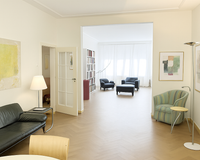 Blick Esszimmer - Wohnzimmer