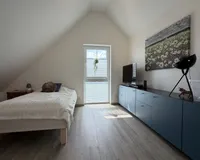 Schlafzimmer/Büro Spitzboden