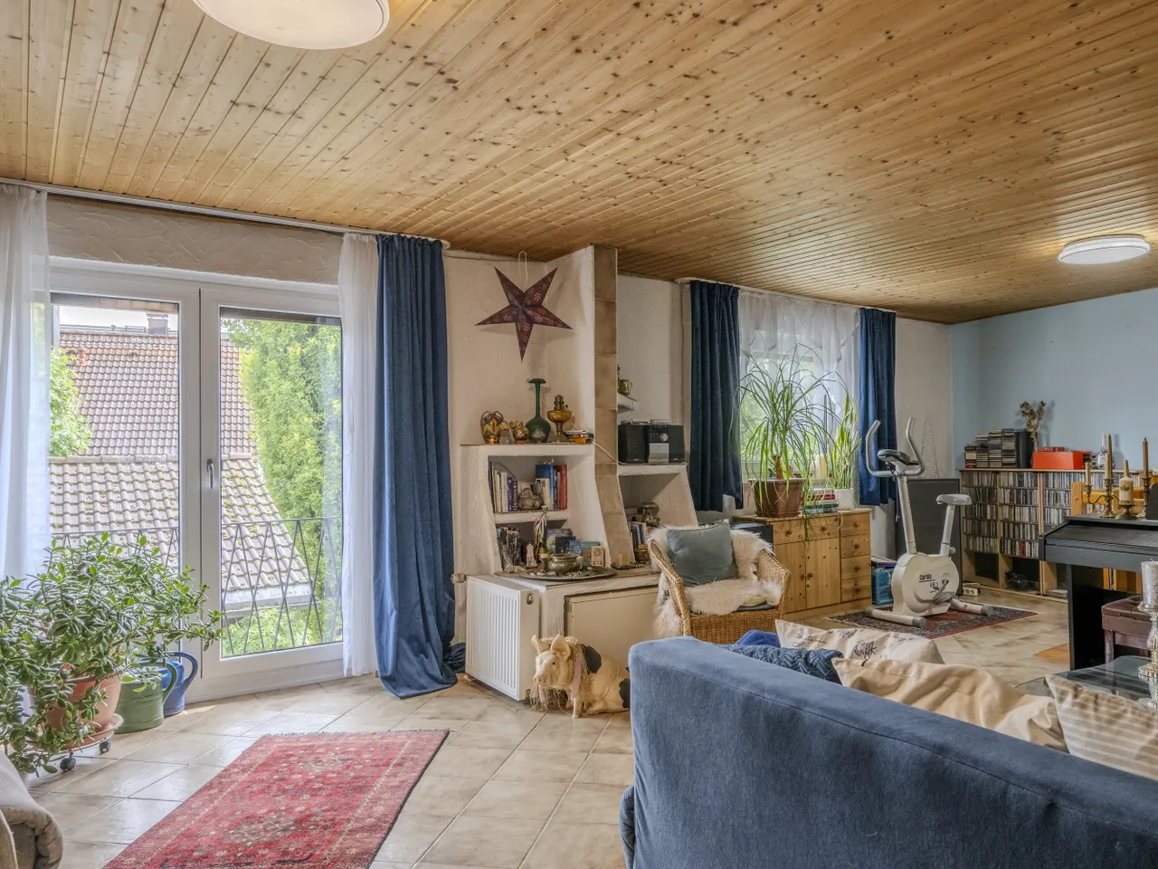 Wohnzimmer im 1. Obergeschoss