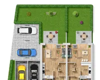 Erdgeschoss rechte Hälfte