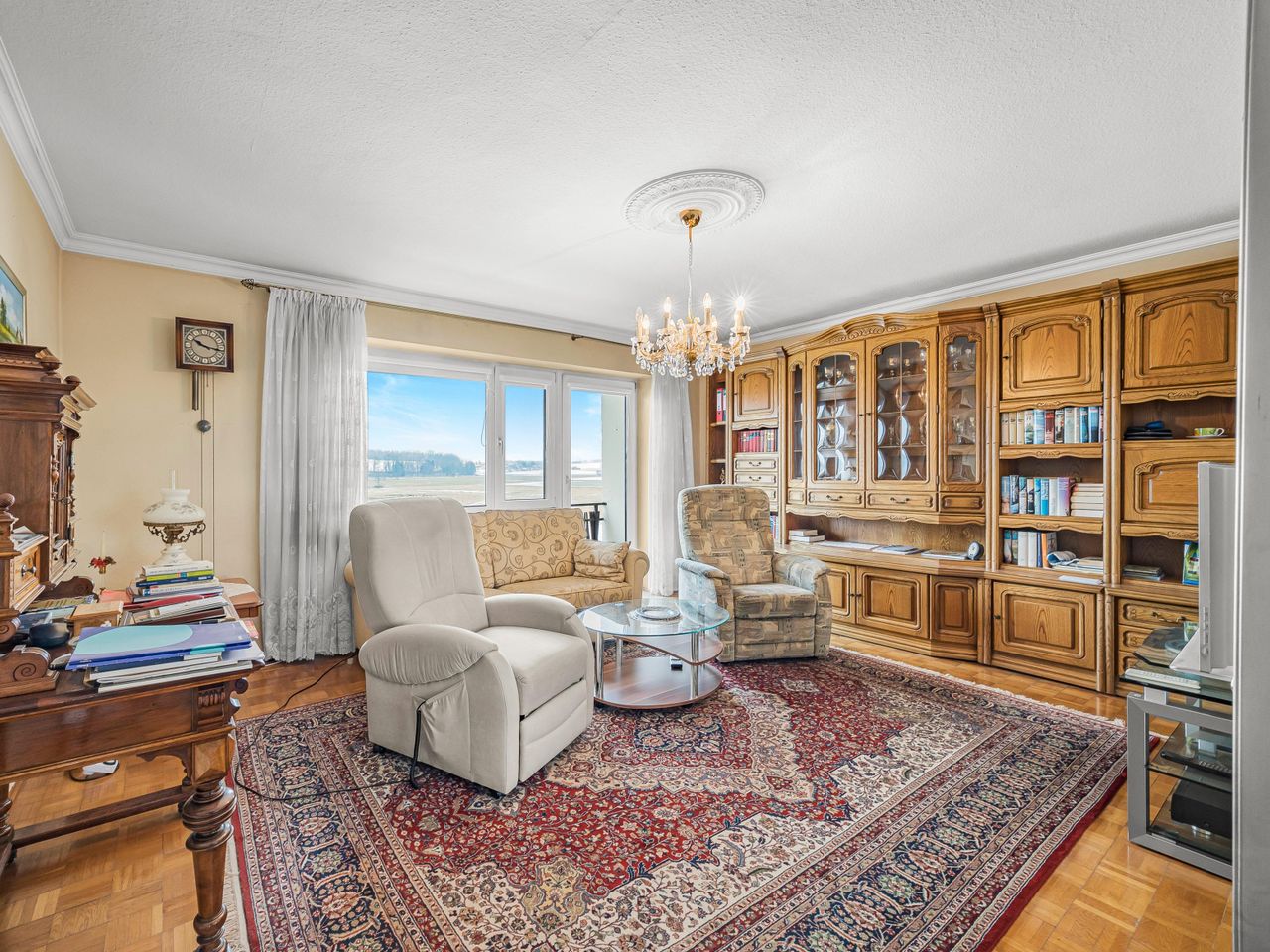 Wohnzimmer im Erdgeschoss