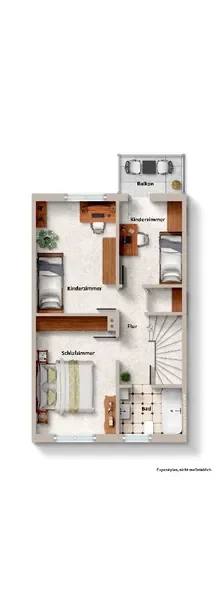 Grundriss Obergeschoss