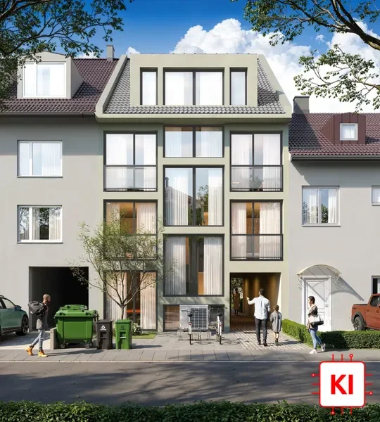 KI-generiert: Straße