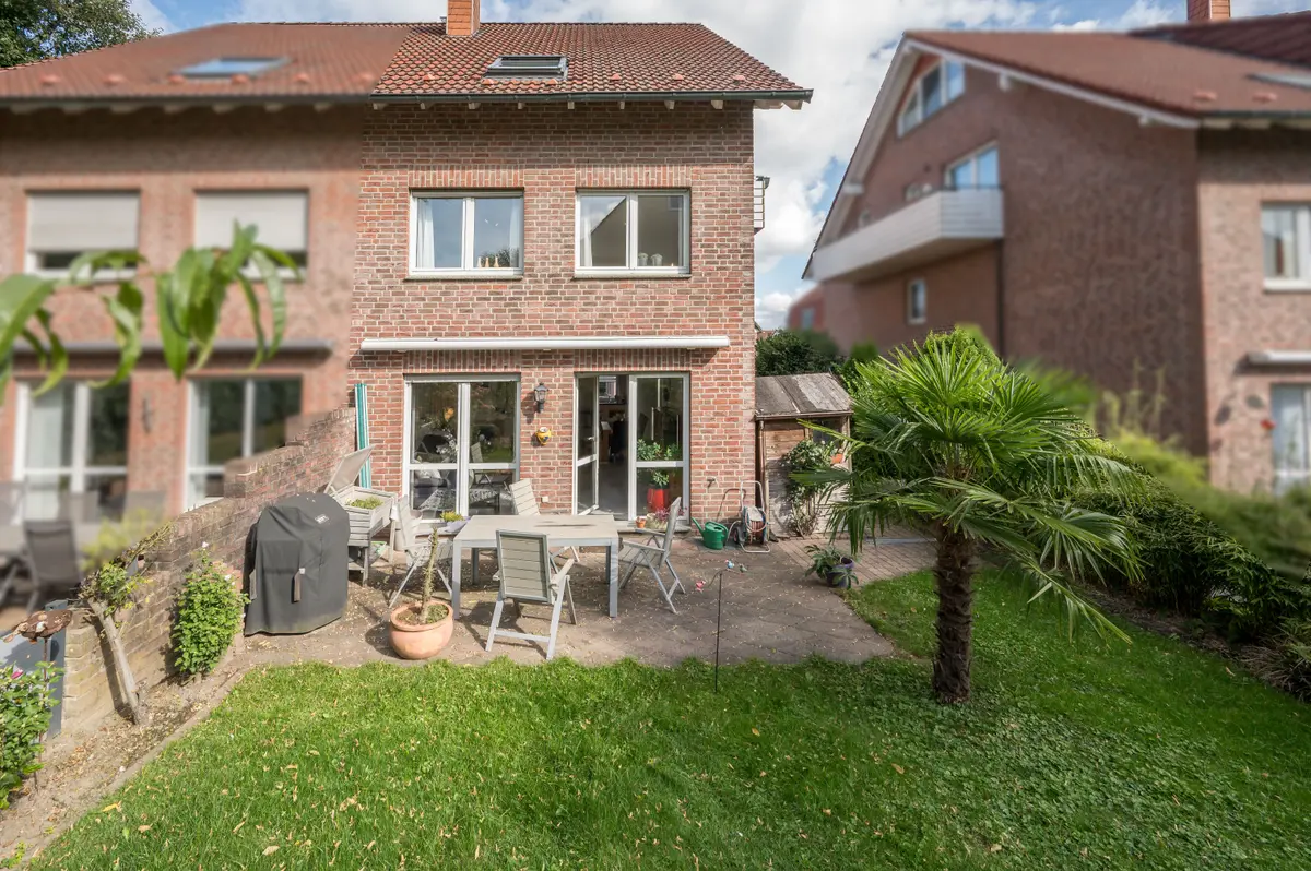Haus Hinteransicht