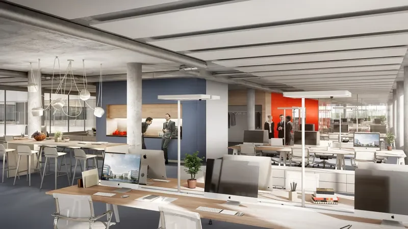 Visualisierung Büro