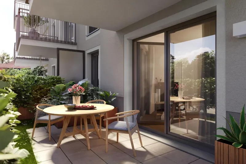 Visualisierung Terrasse